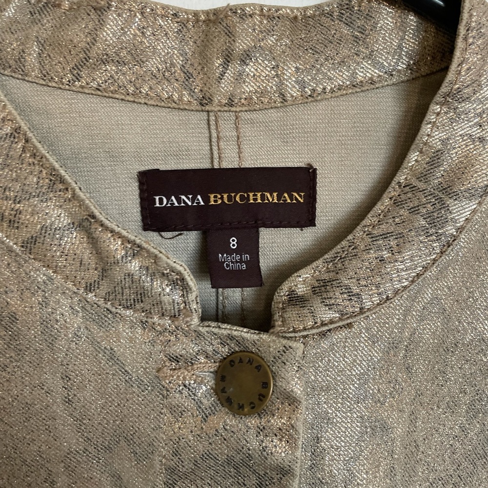 Dana Buchman Snake Skin Jacket - Size 8 - Picture 4 of 11